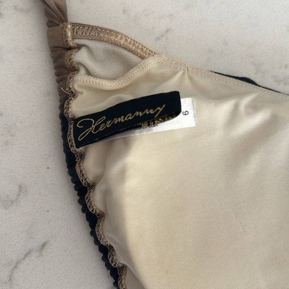 ViX Paula Hermanny Neutral Triangle Top Size 6 - Picture 3 of 4